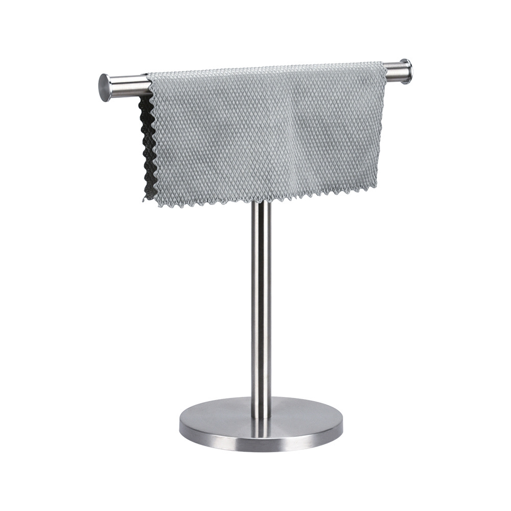 Modern Free Standing Hand Towel Holder Kitchen Dish Cloth Hanger Toilet Bathroom Towel Holder Rack