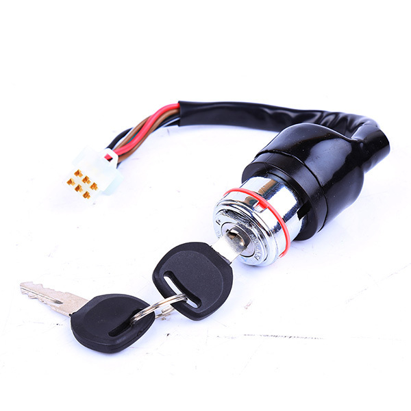 Kingtae high quality  CG125 Ignition Motorcycle Key Switch Lock Set