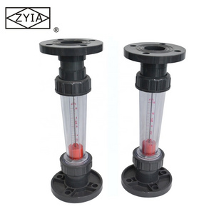 Low cost plastic tube type float water  mechanical swimming pool  flow meter(rotameter)