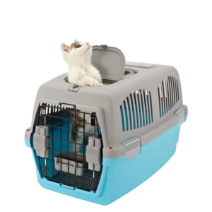 Kingtale Heavy-Duty Pet Airline Box Pet Carrier with skylight Crate Outdoor Dog Kennel