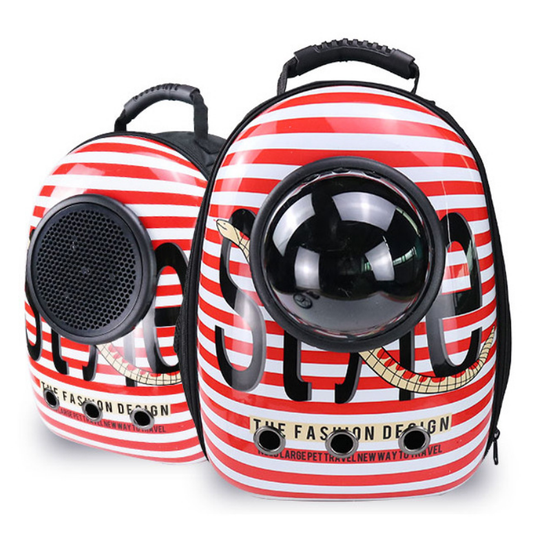 Kingtale Portable Airline-Approved Pet Carrier Bubble Backpack for Small Cats and Dogs