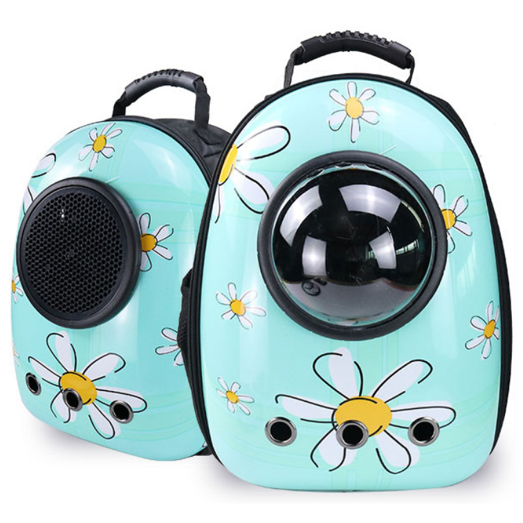 Kingtale Portable Airline-Approved Pet Carrier Bubble Backpack for Small Cats and Dogs