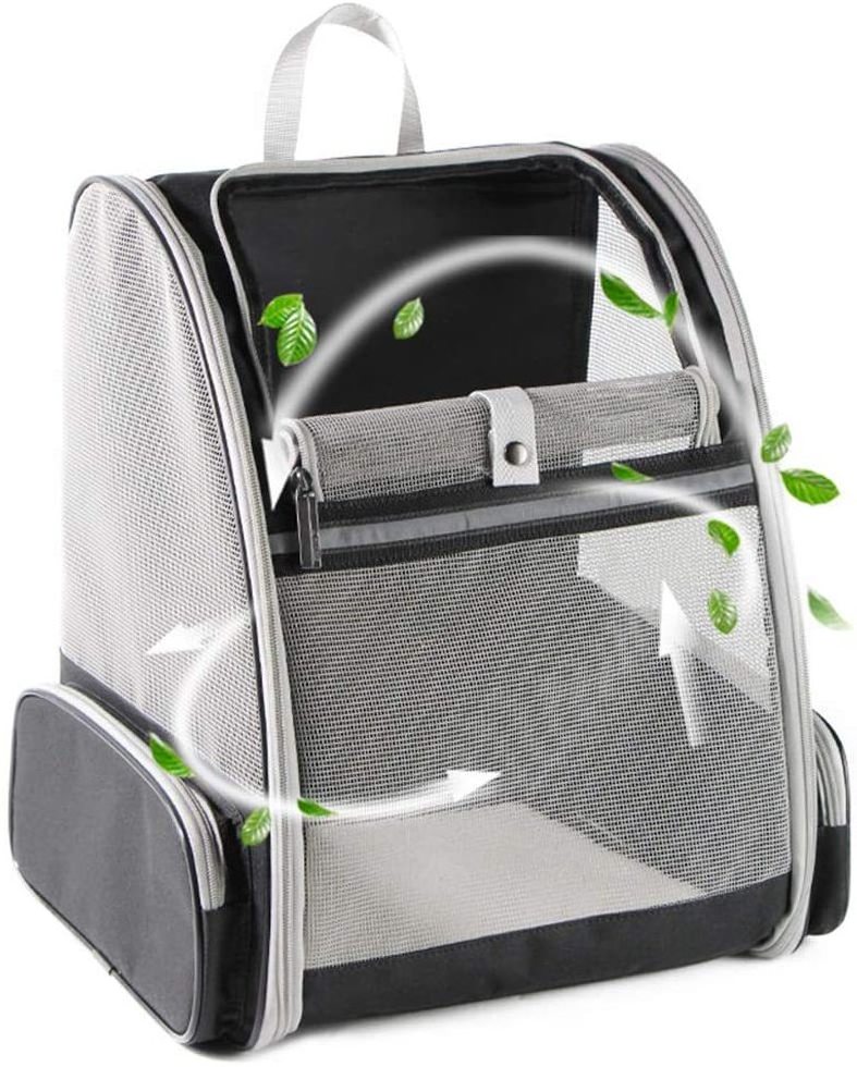 Kingtale Innovative Traveler Bubble Backpack Pet Carriers for Cats and Dogs