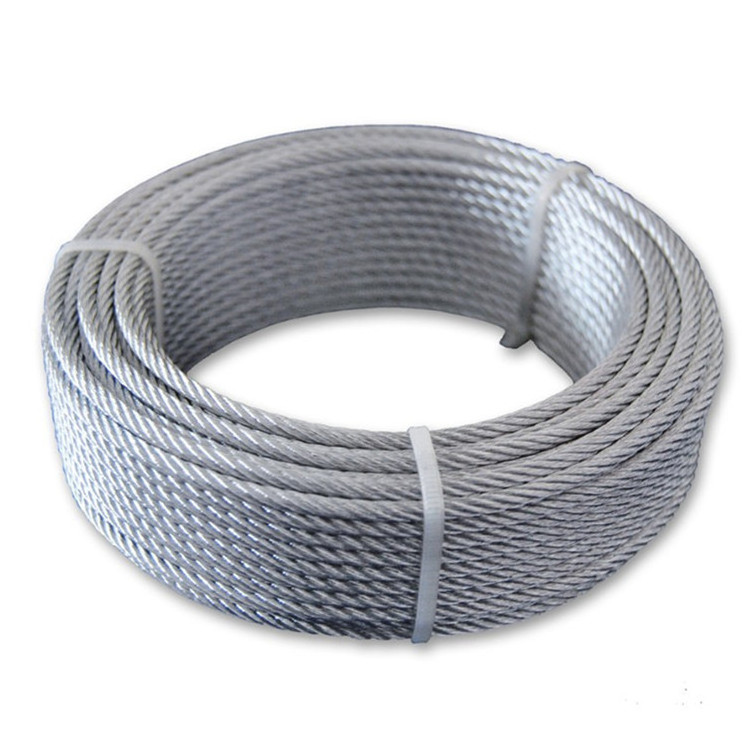 Kingtale Clear Nylon Coated Galvanized Steel Wire Rope Cable