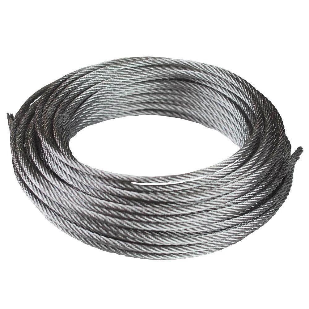 Kingtale 1x19 high tensile strength cheap price stainless steel wire rope with bright surface steel wire rope