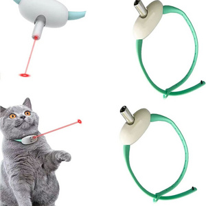 Kingtale Electric Smart Amusing Collar for Kitten Training Collars Wearable Red Light Cat Toys