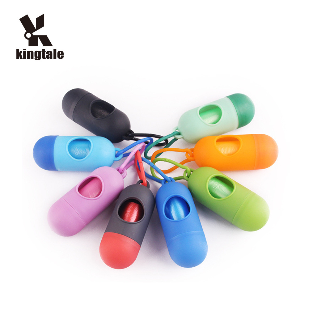 Kingtale Plastic Diaper Trash  Refill Poop Bags for Dogs Opp Bag Premium Disposable Sustainable Custom Logo Poop Bags