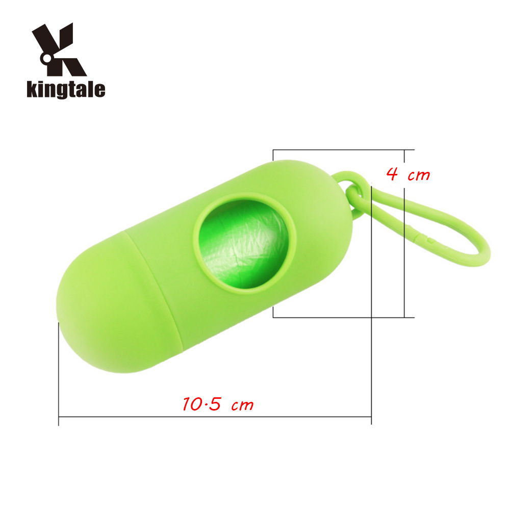 Kingtale Plastic Diaper Trash  Refill Poop Bags for Dogs Opp Bag Premium Disposable Sustainable Custom Logo Poop Bags