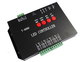 SD Card Controller 4000 Pixels Capacity  LED Edit Software Program