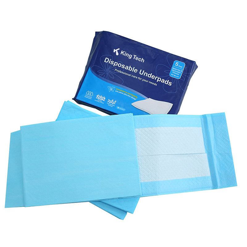 Free sample disposable bed pads underpad 60x90 high quality disposable changing pads for patient