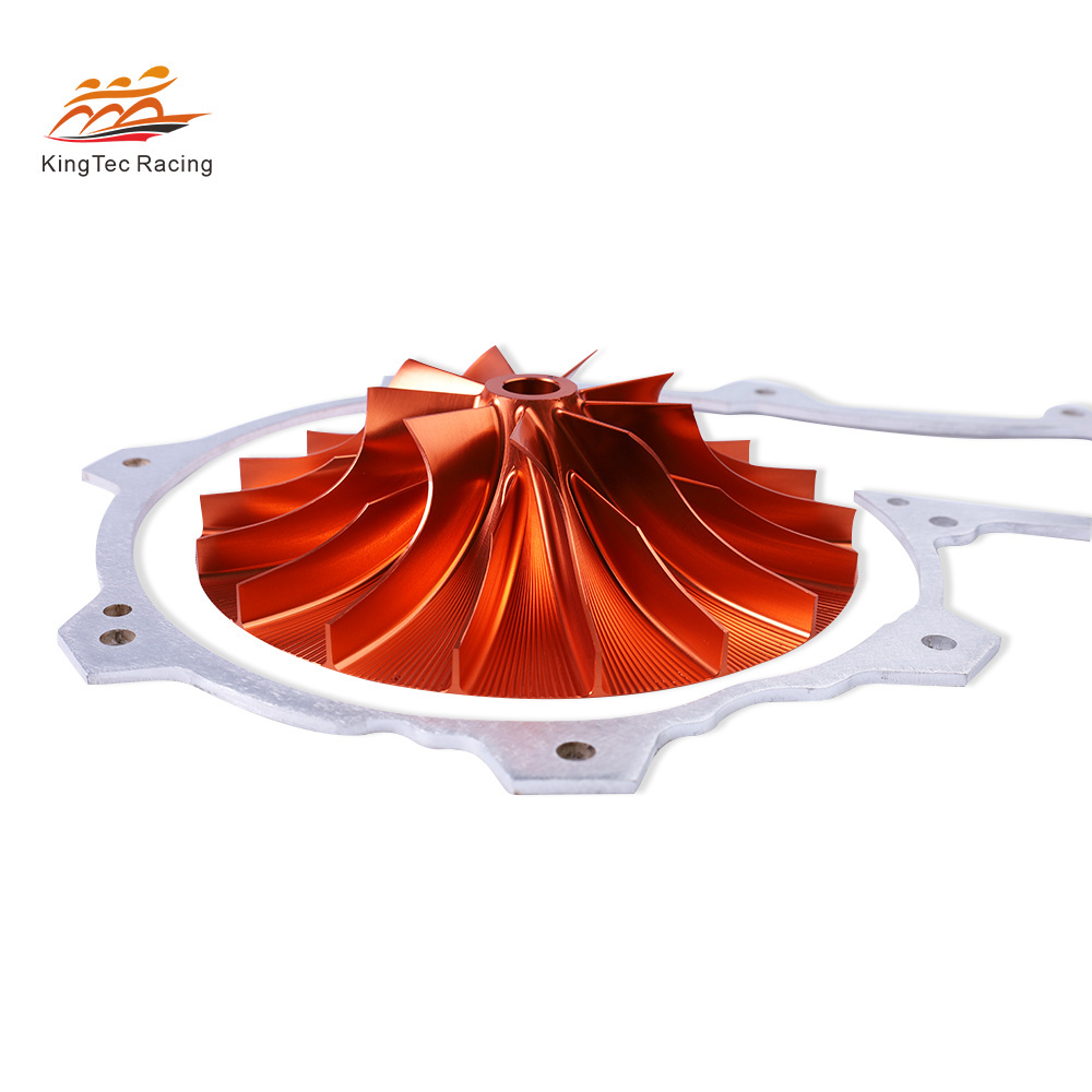 24+ psi performance 68mm supercharger compressor impeller 142mm with 3.2mm spacer for jet ski sea doo 300 1630ace 4tec engine