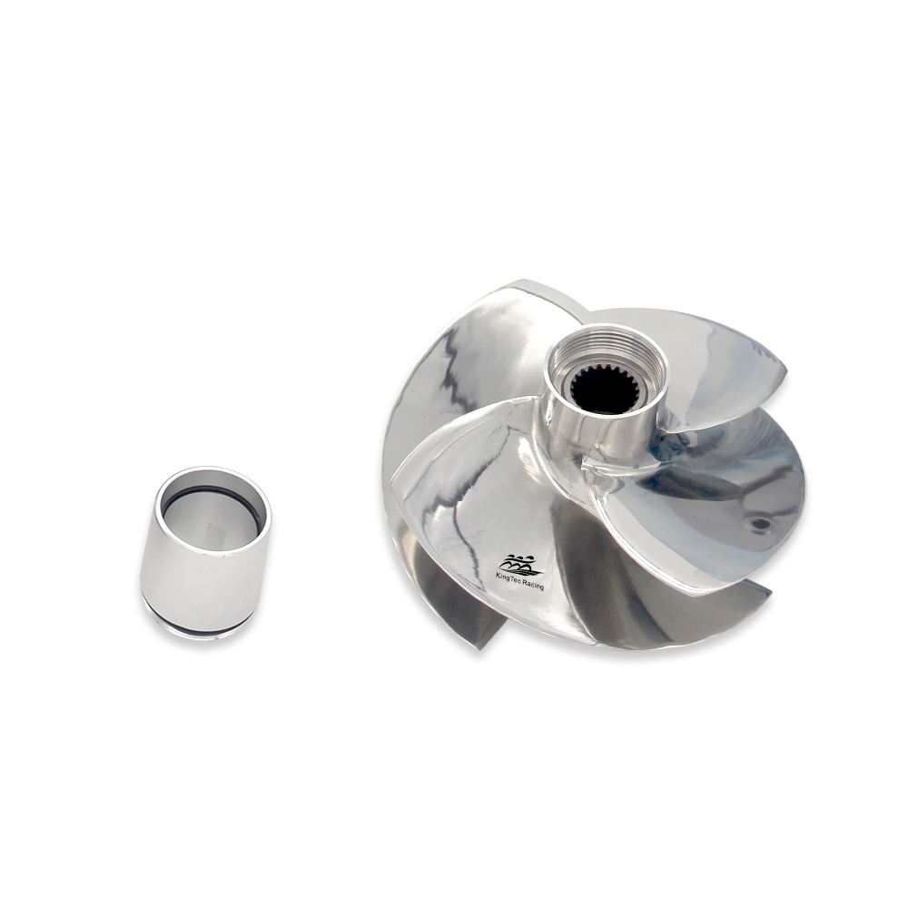 155.5mm stainless steel 350hp 1800 VX jet ski impeller for yamaha jetskis sand blast corrosion resistant