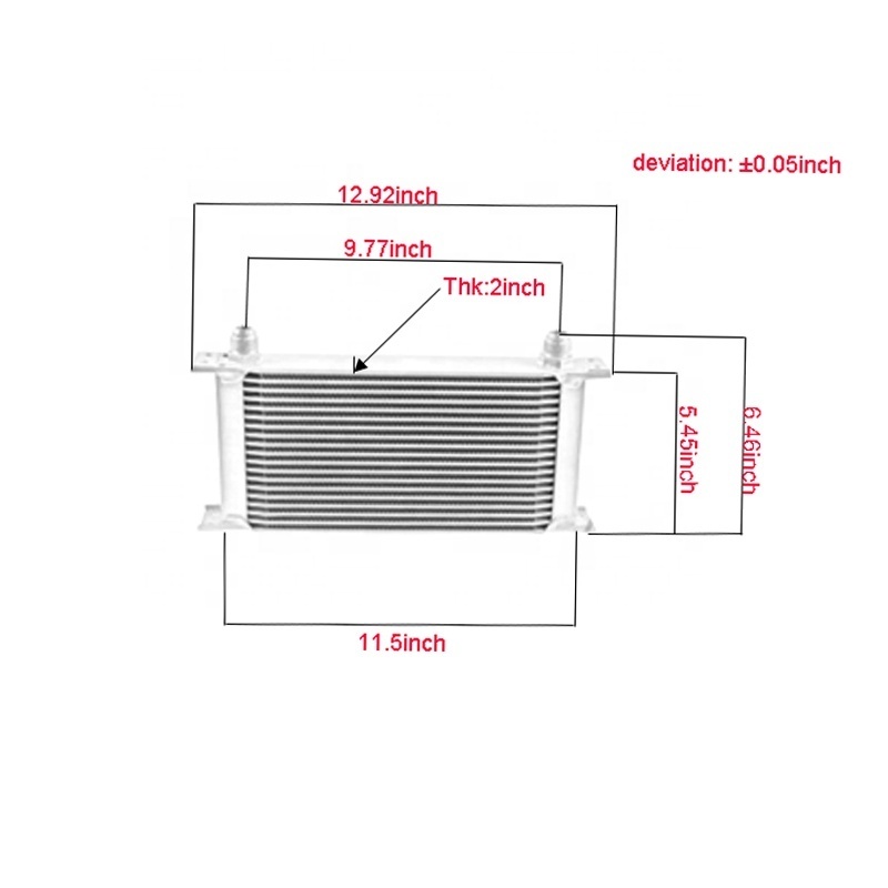 Automobile 19 Row AN10 CVT Automatic Transmission Fluid Car Racing Price Engine Universal Oil Cooler