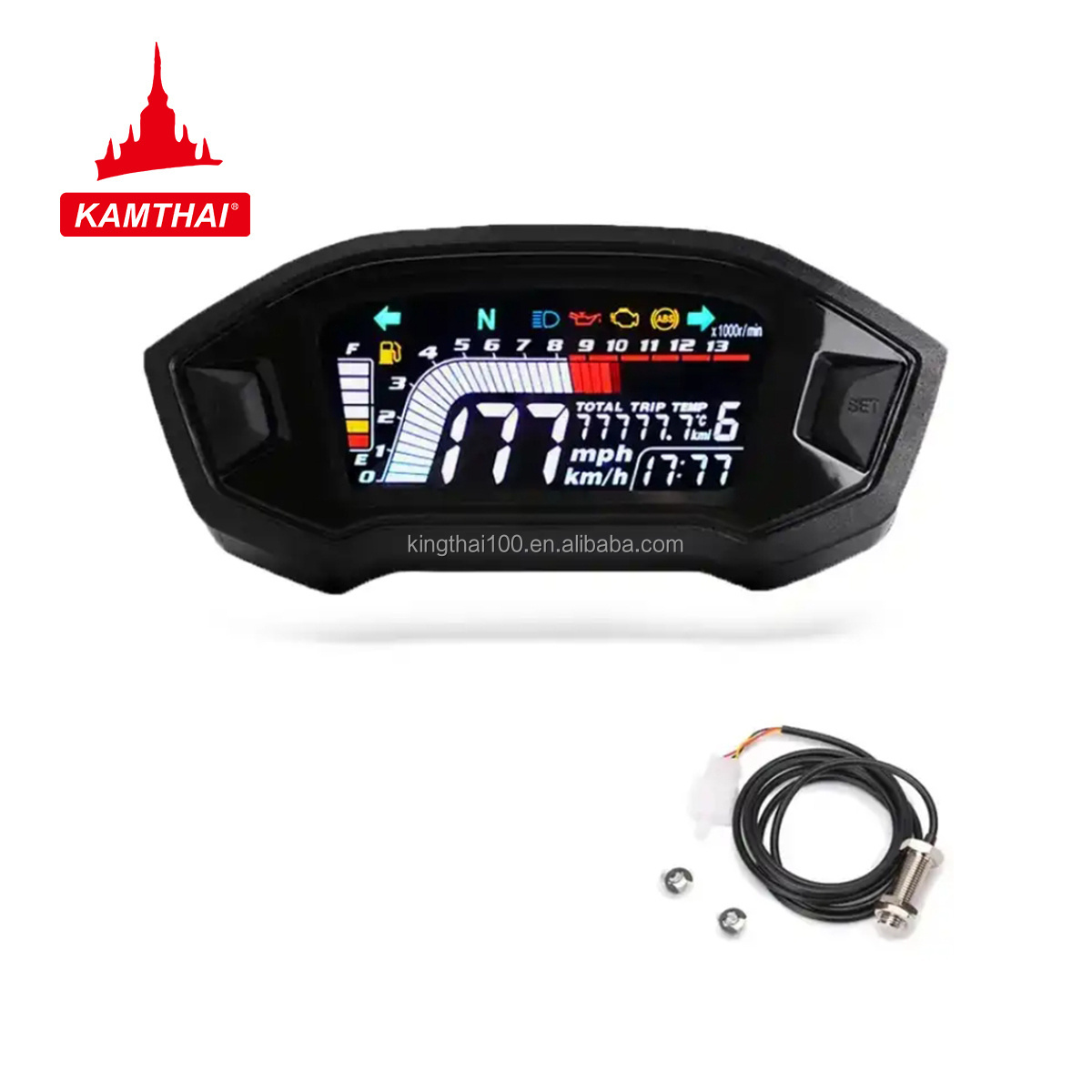 KAMTHAI Motorcycle Speedometer CRF 250 37100-KZZ-J81  Motorcycle Digital Speedometer for Honda CRF 250 Motorcycle Speedometer