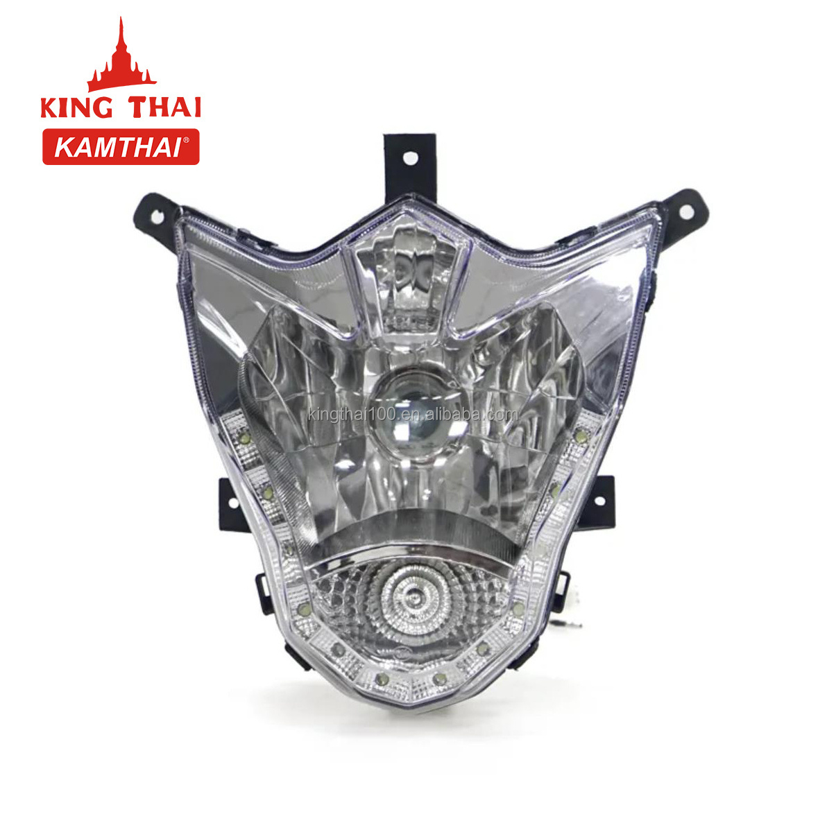 KAMTHAI New Motorcycle Lighting System 12V LED Headlight Motorcycle  For Honda CG 125 150 CC Motorcycle Headlight Assembly