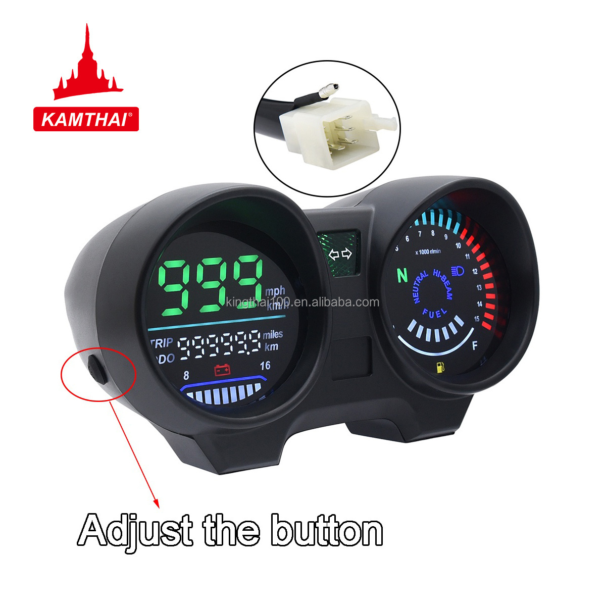 OEM Motorcycle Speedometer CG150 37100-KRM-B90  Motorcycle Digital Speedometer for Honda cg 125