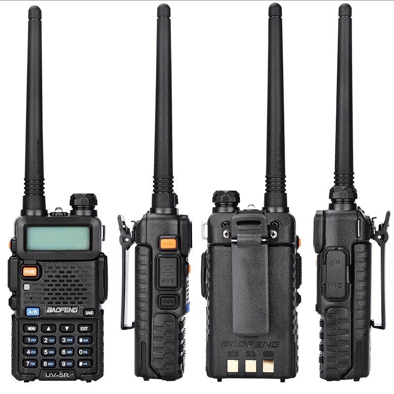 Baofeng Walkie Talkie Hot Selling Baofeng UV-5R Walkie Talkie 128CH VHF UHF walkie talkie 5KM 100% original Baofeng Woki toki