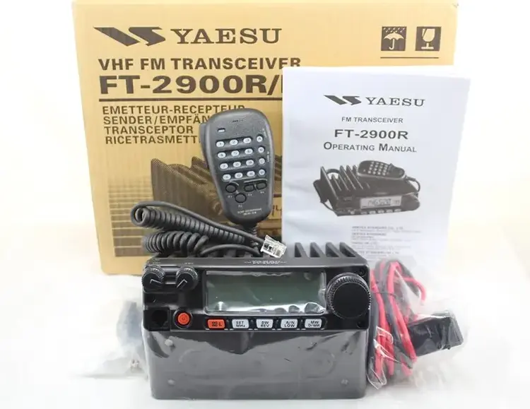 yaesu Ft-2900RE 75 Watts 75W 136-174MHz VHF 2M FM transceiver mobile vehicle radio