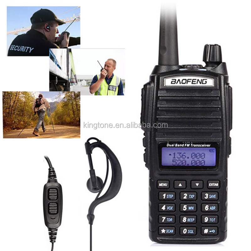 2023 Hot Sale Vhf/Uhf Radio Baofeng UV-82 Best Long Range Handheld 2 Way Ham Radio Walkie Talkie Dual Band 5W Two Way Radio