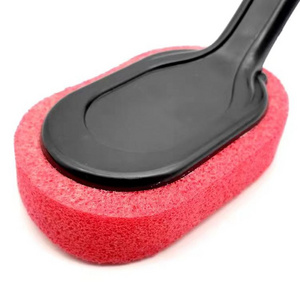 Hand Waxing Sponge Brush Tire Dressing Applicator Tire Detailing Car Wheel Cleaning polisher pad washer