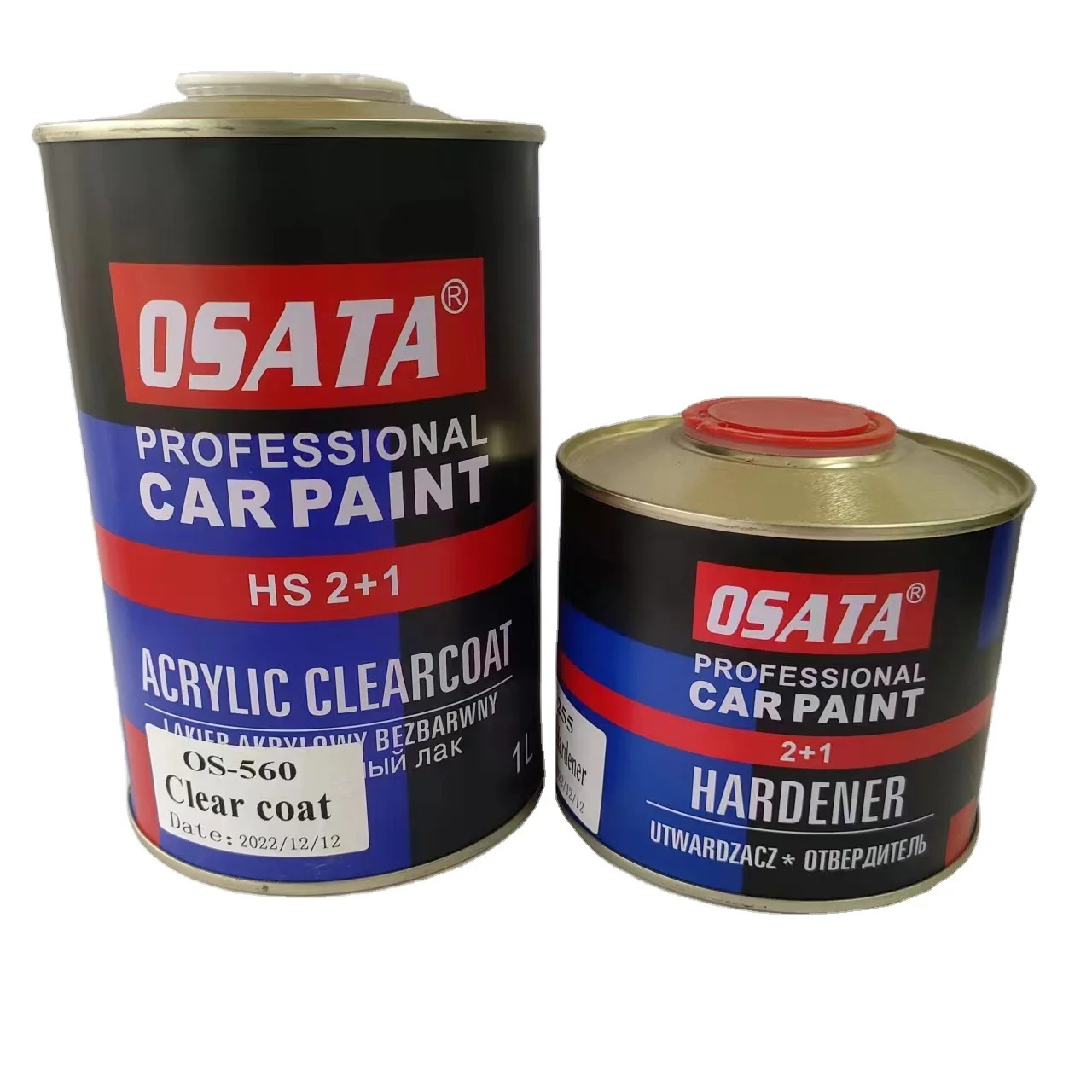 High Quality 2K Auto Paint Automotive Lacquer Hardener For Car Fast Drying Varnish Clear Coat Hardener