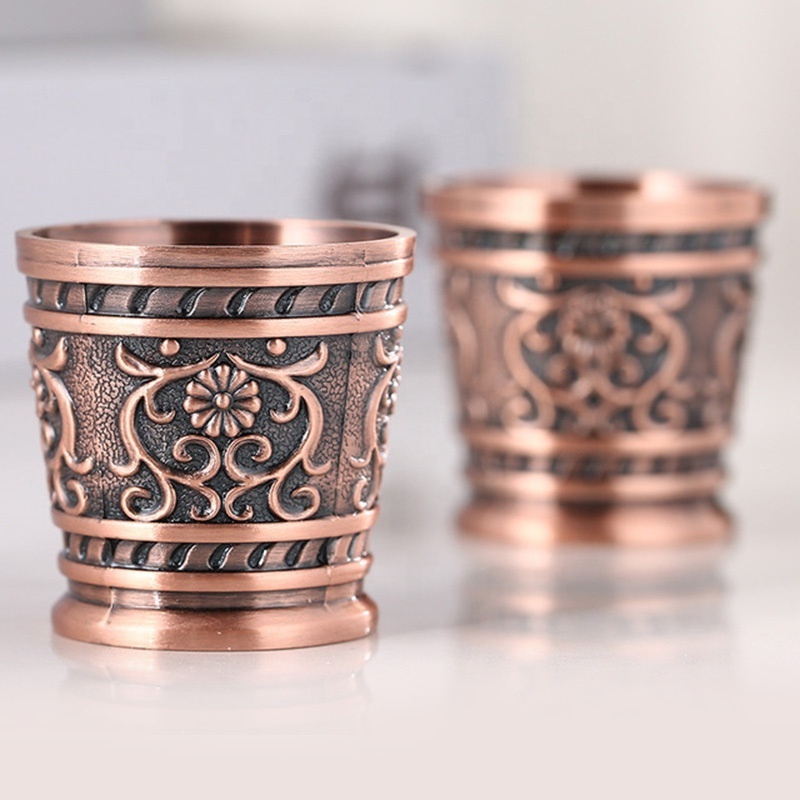 European Cheap Wholesale Stainless Steel Wine Glass Cup Rose Gold with Custom Logo Unique Feature for Red Wine Accessories