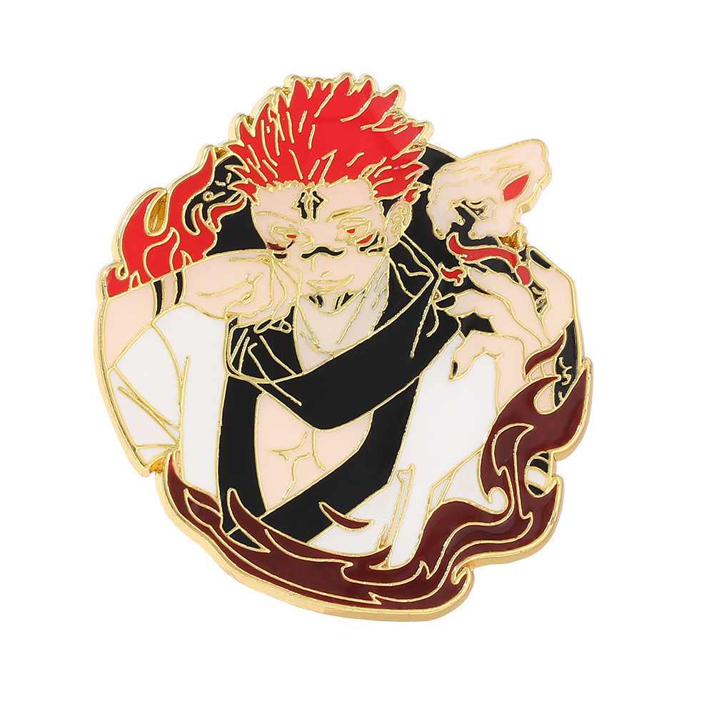 Wholesale Custom Design Your Own Metal Crafts Gold Plated Anime Metal Soft Hard Enamel badge Pin bulk