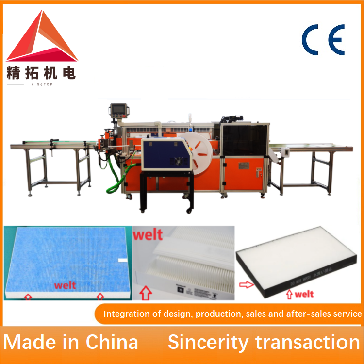 High Speed Knife Folding Pleating Machine