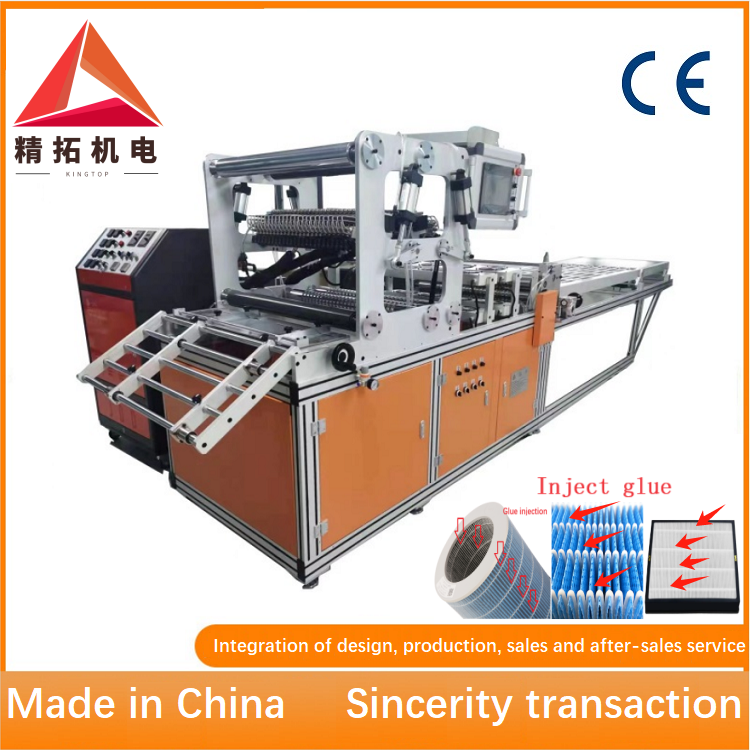 High Speed Knife Folding Pleating Machine