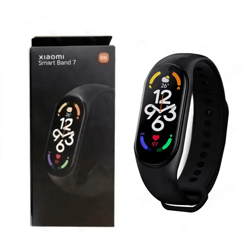 Xiaomi Mi Band 7 1.62 AMOLED Mi Fitness Tracker Waterproof xiaomi smart band 6 band7 miband5 In stock !