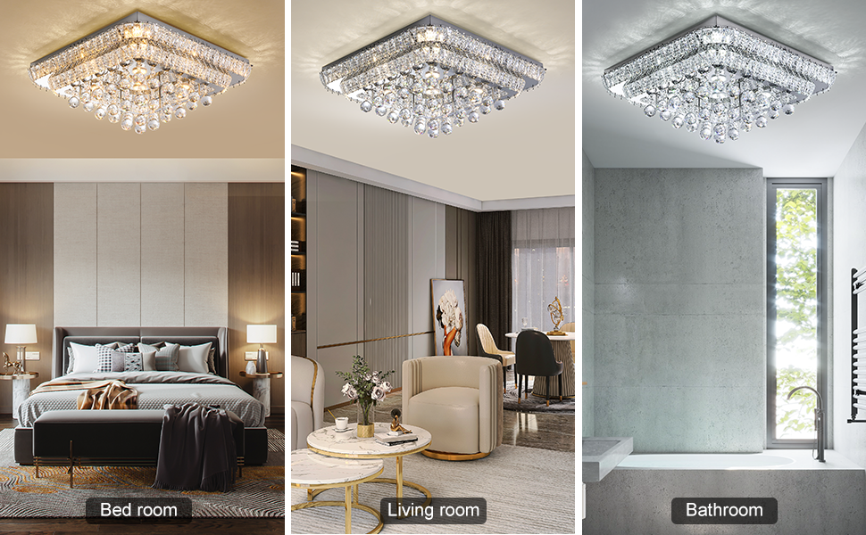 Modern Living Room Crystal merchandise in stock Led Ceiling Lamp European Gold Round Bedroom Lighting Decoration Ceiling Lights