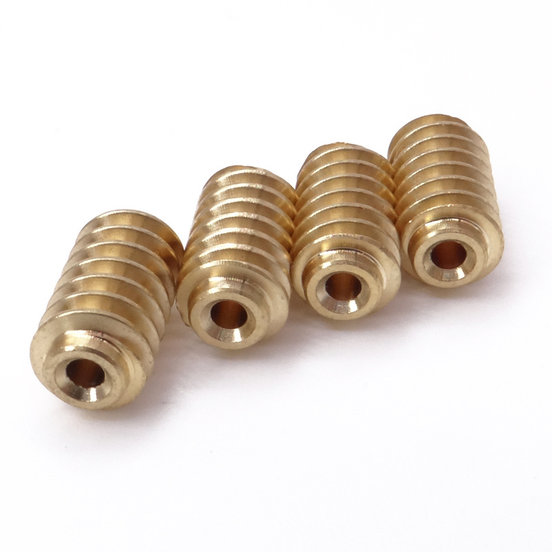 Brass Worm Gear Wheel Furniture Brass Connecting Insert Bolt Nut Screw