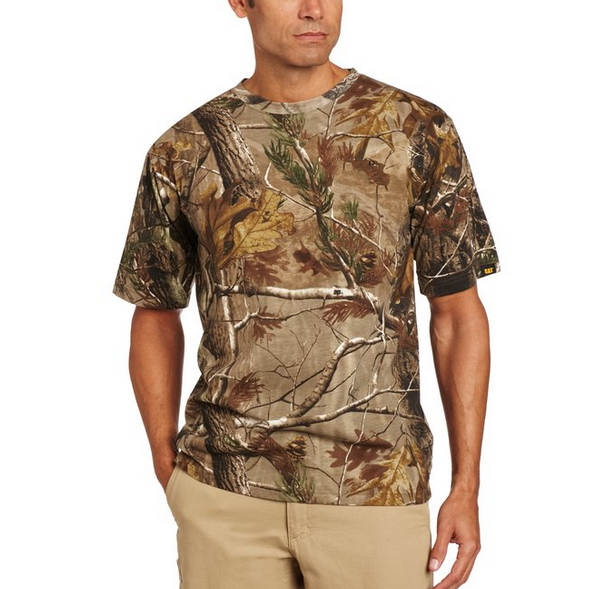 Realtree Camouflage Vaporwick T shirt Fishing Camo Breathable Vaporwich T shirt