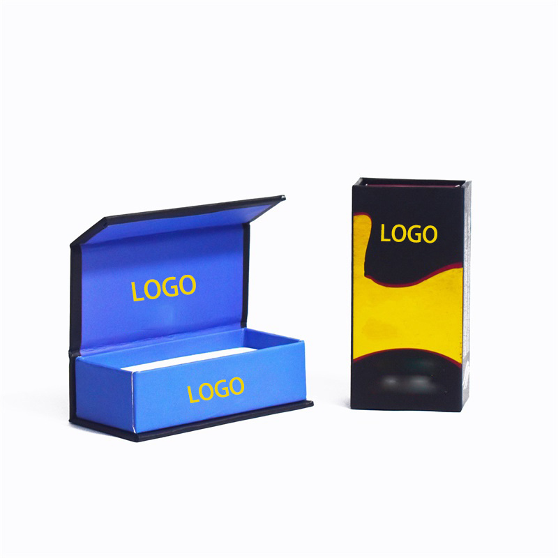 Luxury OEM Custom Logo 1ml Child Proof Paper box Cartridge Packaging Box Child Resistant Child Lock Bottom Paper Box