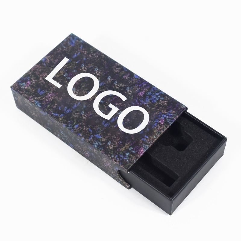 Custom Disposable Cartridge 1ml Small Paper Slide Drawer Box Packaging