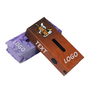 Custom printed recyclable gift drawer rigid cardboard 1ml package childproof 2g cart empty cartridge packaging box Child lock