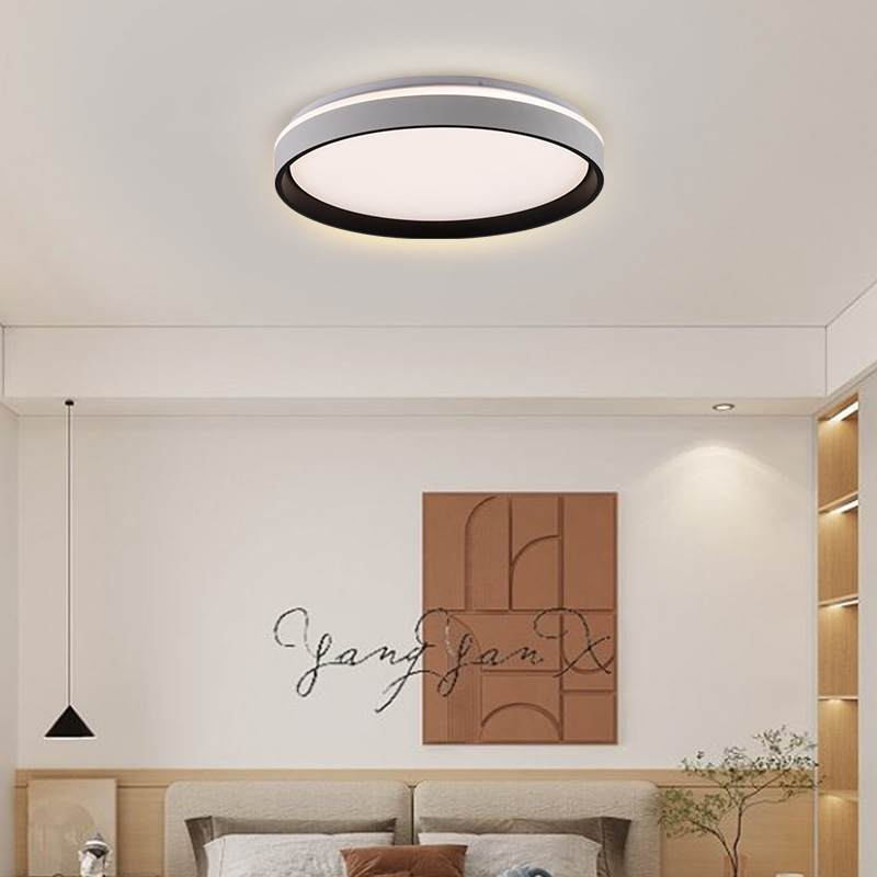 Home decoration ceiling light 36W 48W acrylic circular LED ceiling light modern design for bedroom