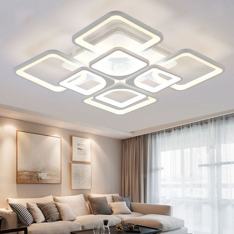 Modern acrylic ceiling light LED minimalist living room light bedroom restaurant luxury ceiling light