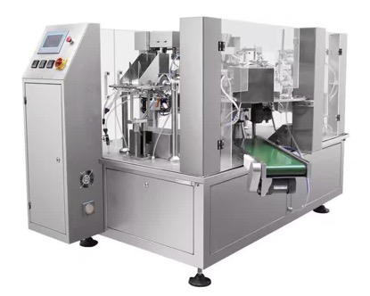 Full automatic 500g-5kg premade bag doypack stand up pouch coffee powder filling and packaging machine