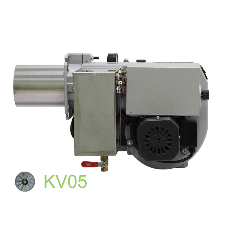 0.1-0.2T Boiler Use KV05 Waste Used Oil Burner With 114mm Tube Diameter