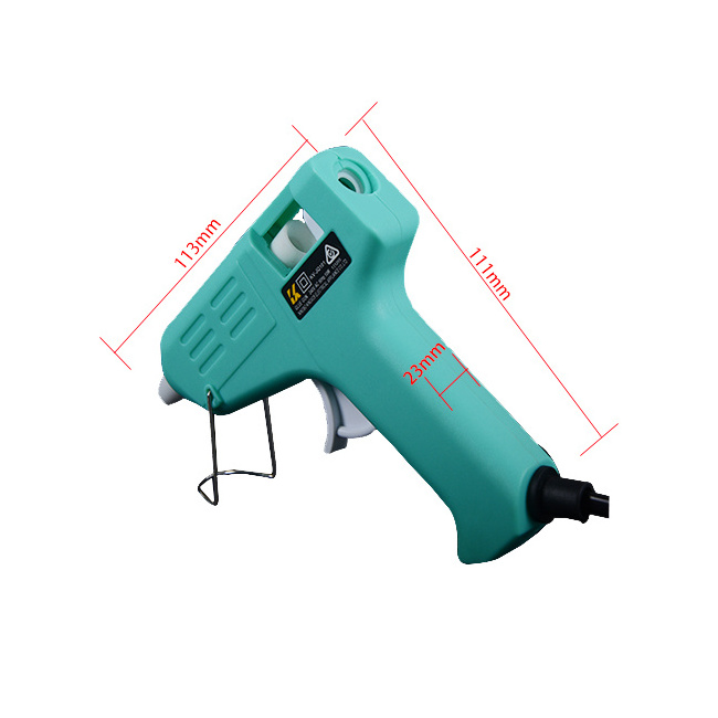 Factory direct selling Crafts green High  temp  Hot melt Glue Gun