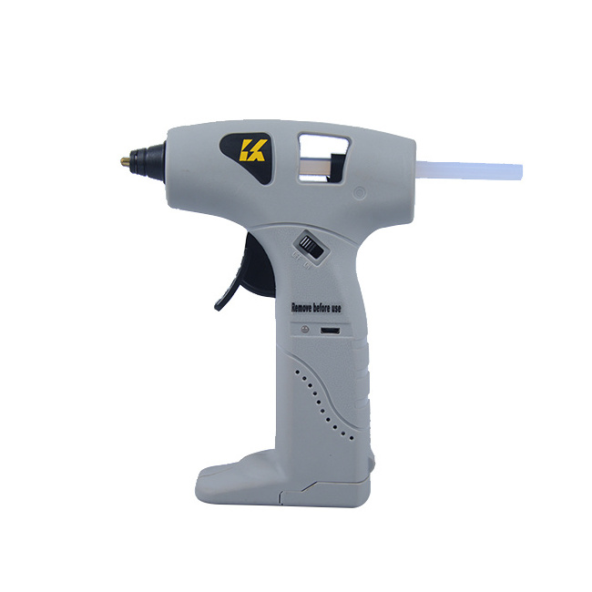 Best price small size grey hot melt glue gun for DIY craft