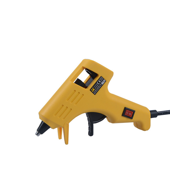 New style orange case mini size corded mini size hot melt glue gun for DIY