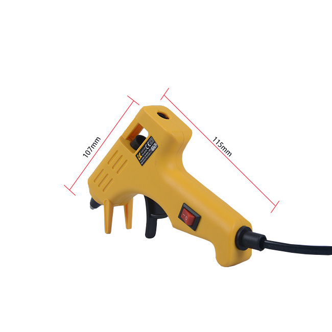 New style orange case mini size corded mini size hot melt glue gun for DIY