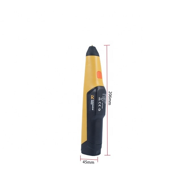 New style  Battery  yellow cordless rechargeable  hot melt glue pen