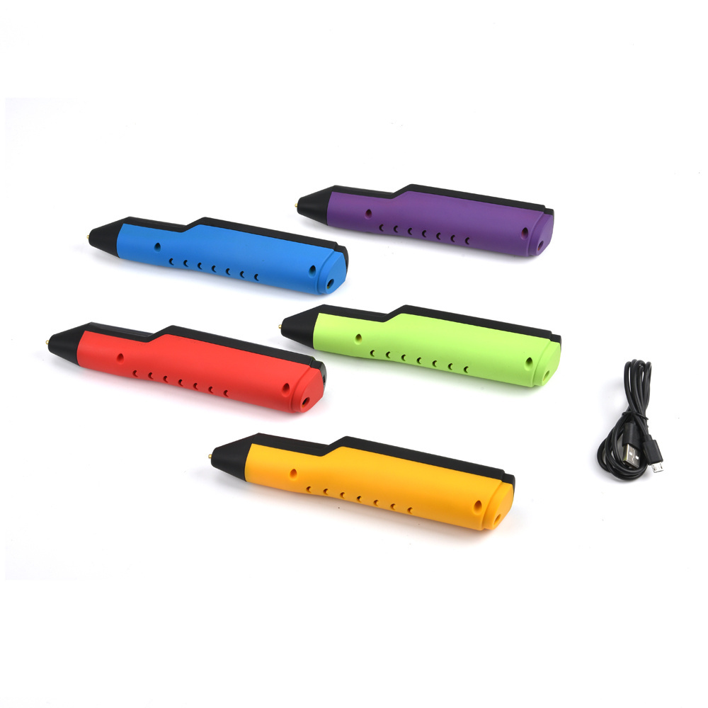 2023 3.7V  Hot Selling  Safety Pen Style Printing  With Hot Melt Sticks Glue Gun