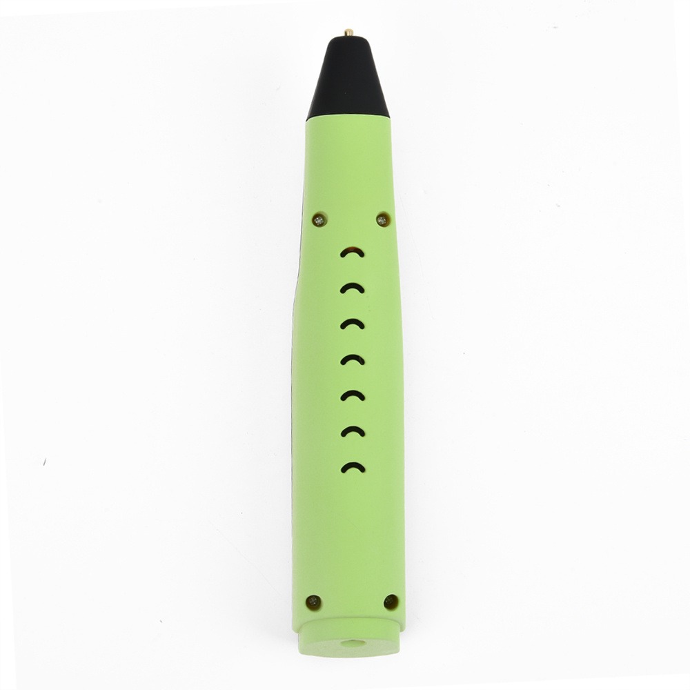 3.7V  rechargeable L-polmer Safety Pen Shape Cordless Glue Gun 3d printing pen With Hot Melt Sticks