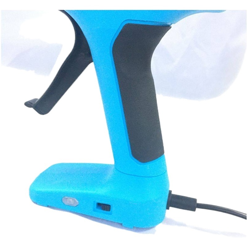 120W Wholesale Hot Melt Glue Guns KV-JQ801AK with 2pcs Hot Melt Glue Sticks Brass Nozzle Glue Gun