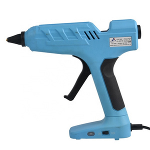 120W Wholesale Hot Melt Glue Guns KV-JQ801AK with 2pcs Hot Melt Glue Sticks Brass Nozzle Glue Gun