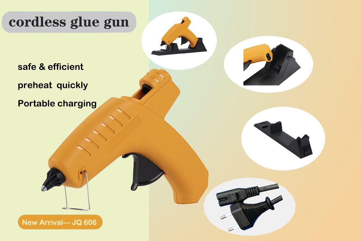 Cheap electric wax seal glue gun with stick cordless rechargeable hot melt glue gun with wax gun holder